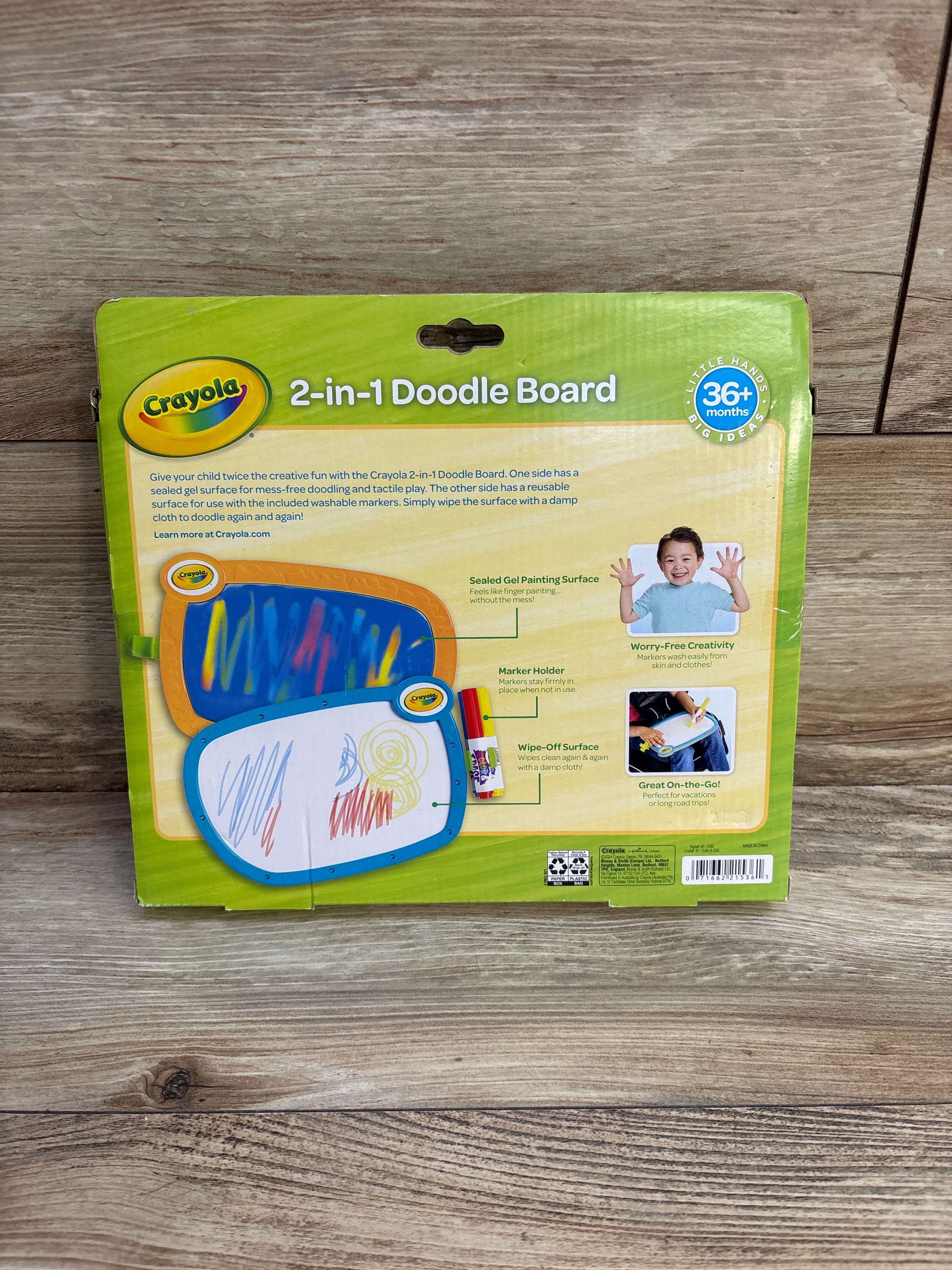 NEW Crayola Stage 2 Double Doodle Board