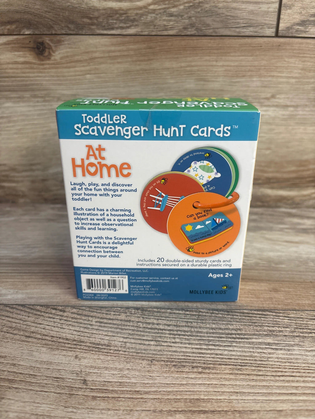 MOLLYBEE KIDS Toddler Scavenger Hunt Cards