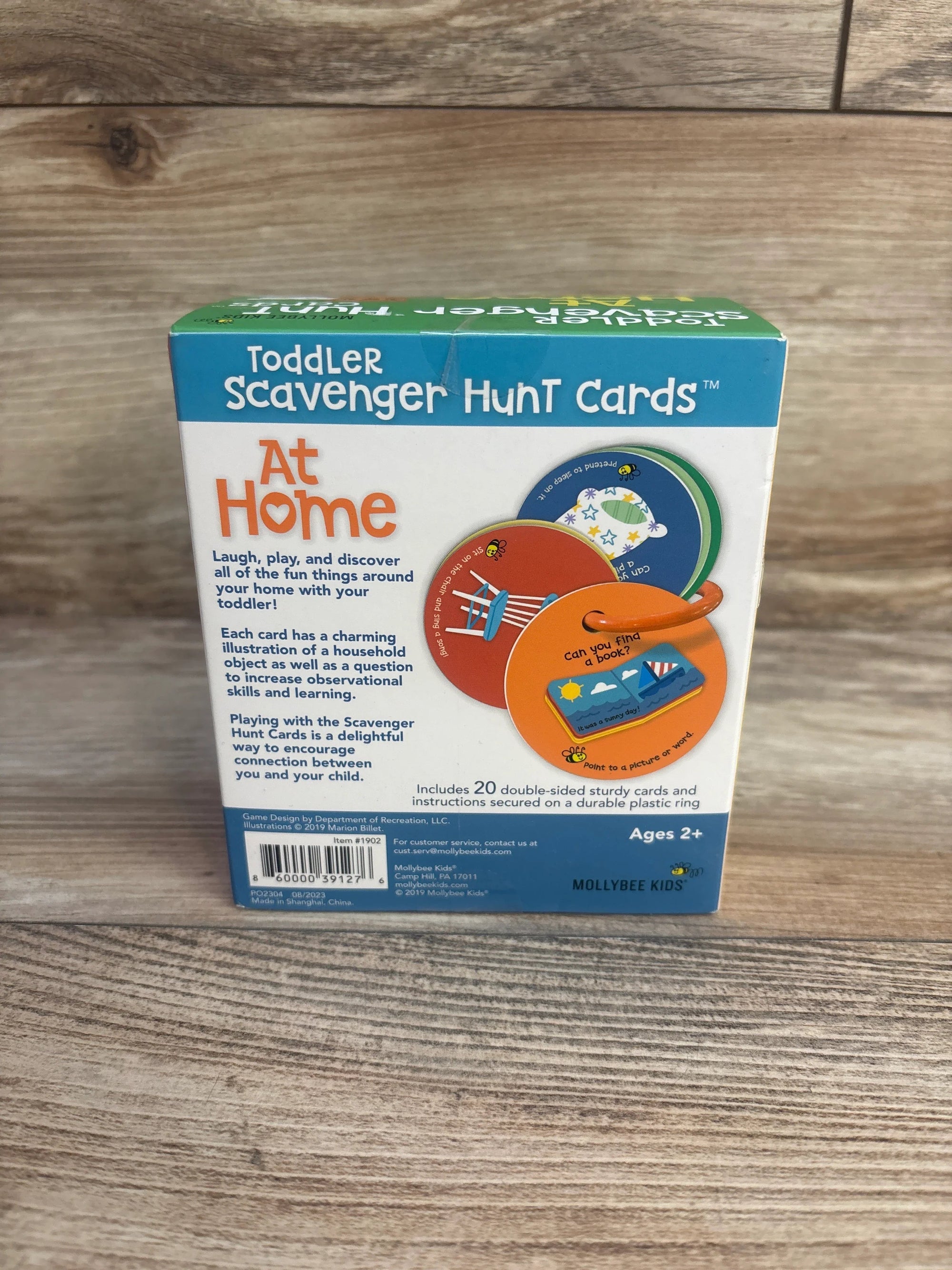 MOLLYBEE KIDS Toddler Scavenger Hunt Cards