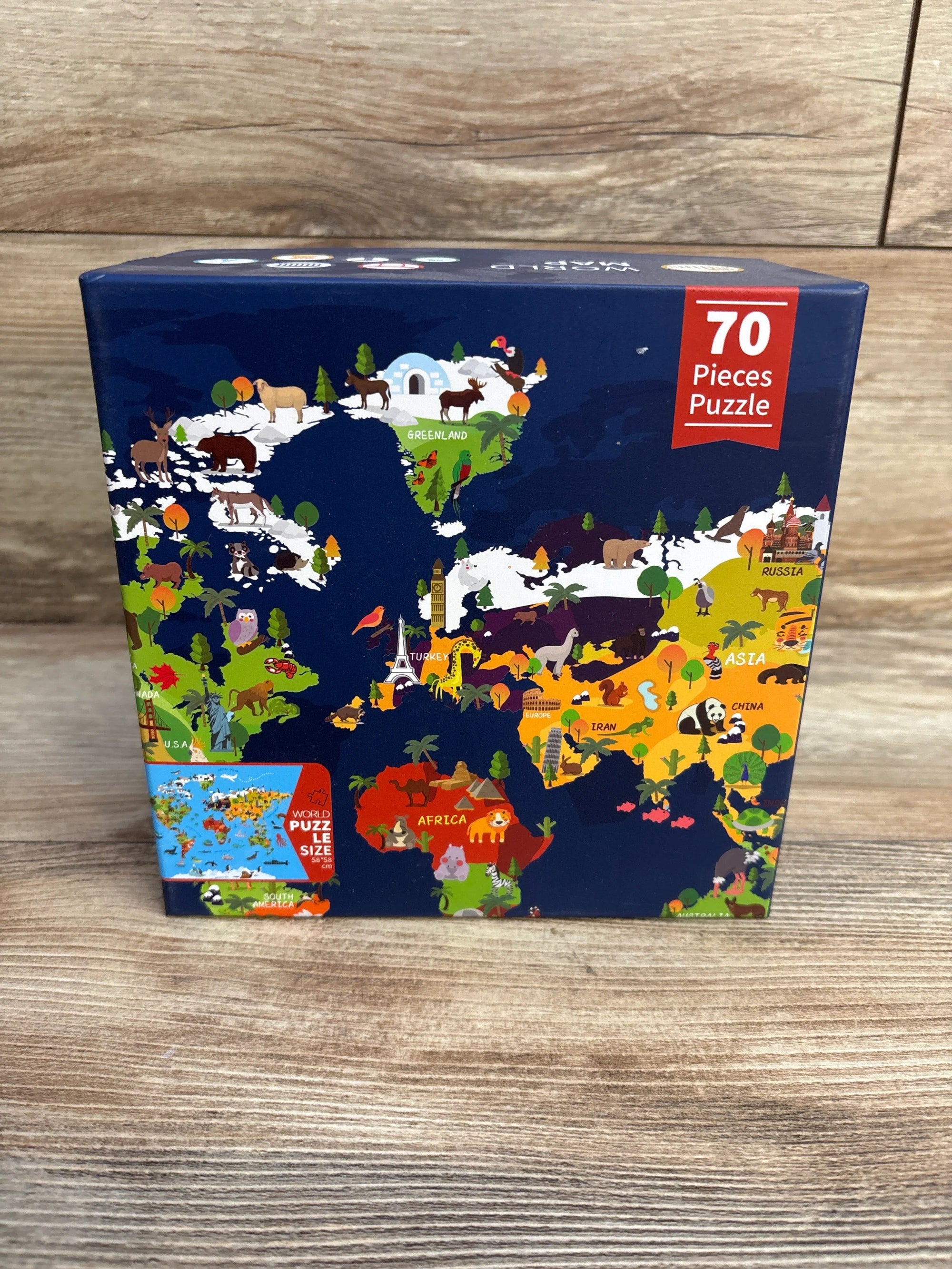 NEW World Map Jigsaw Puzzle