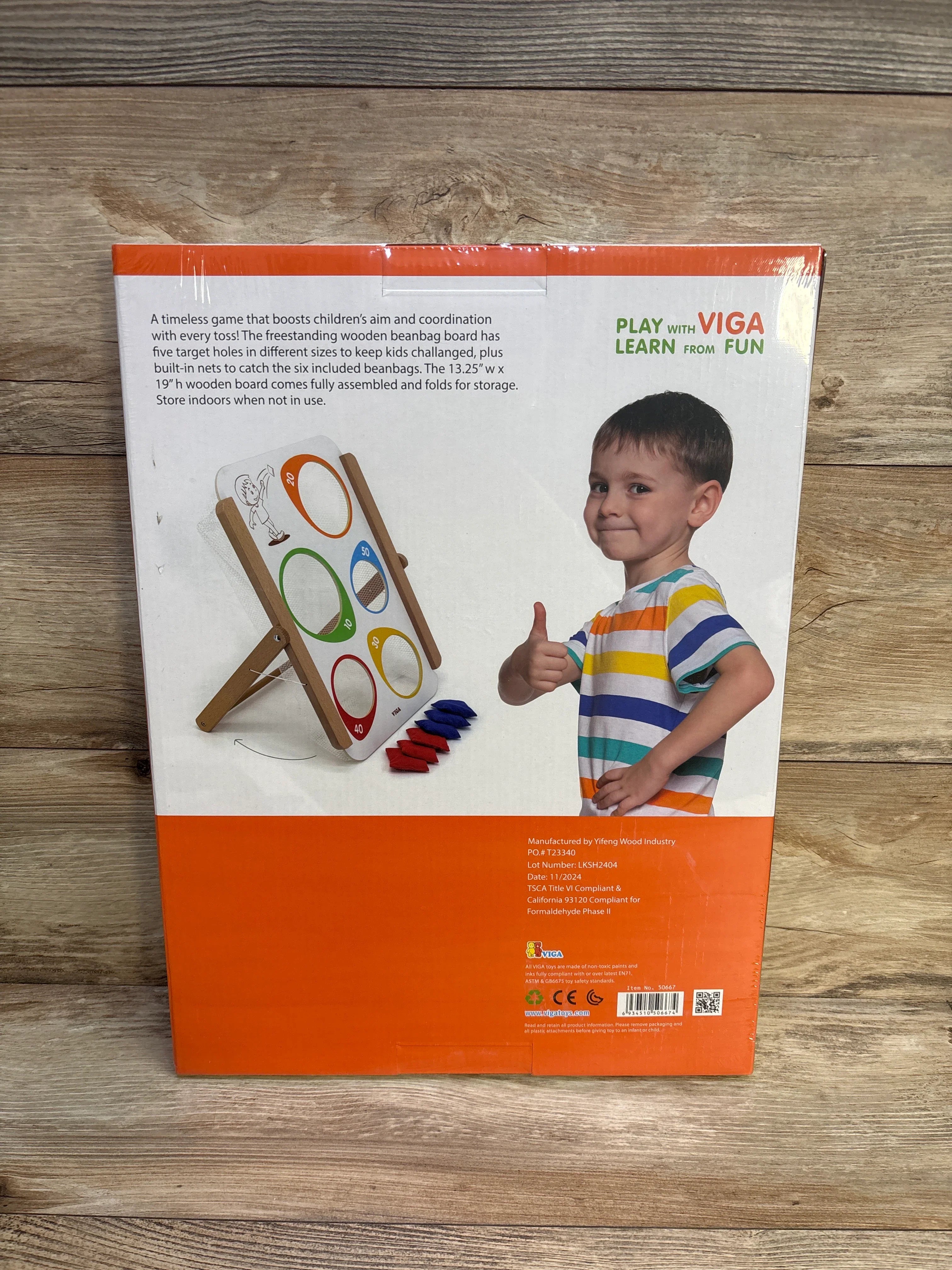 NEW Viga Fold & Go Beanbag Toss