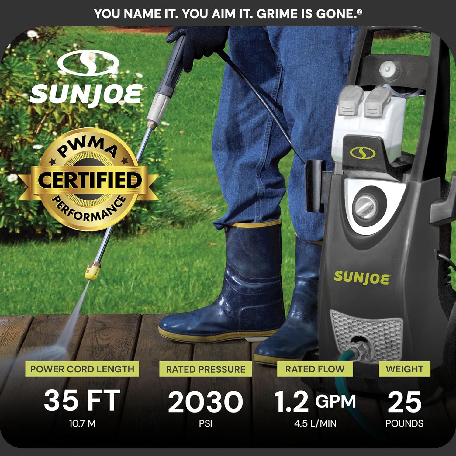 ⚡ FLASH SALE: 2030PSI Electric Pressure Washer - Dual Soap Tanks + 35ft GFCI Cord | FREE Detergent Kit 🎁 $30 OFF!