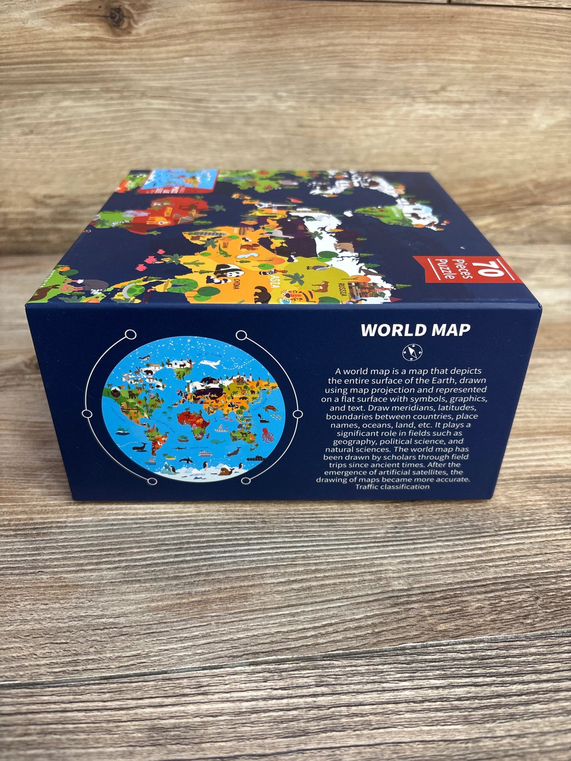 NEW World Map Jigsaw Puzzle
